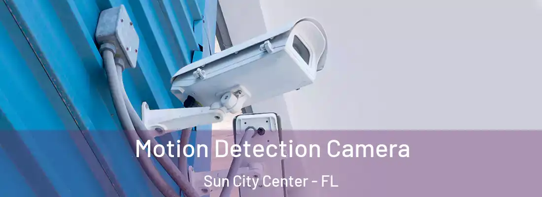 Motion Detection Camera Sun City Center - FL